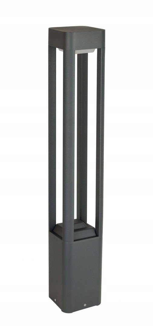 Okrúhly stĺp osvetlenia Su-ma GX53, 80 cm, sivý